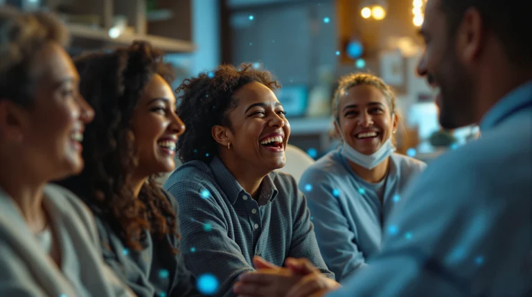 laughter and serotonin